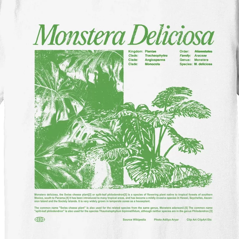 Monstera Deliciosa Premium T-Shirt