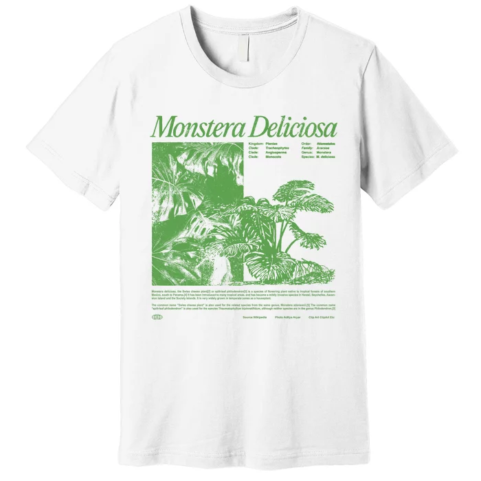 Monstera Deliciosa Premium T-Shirt