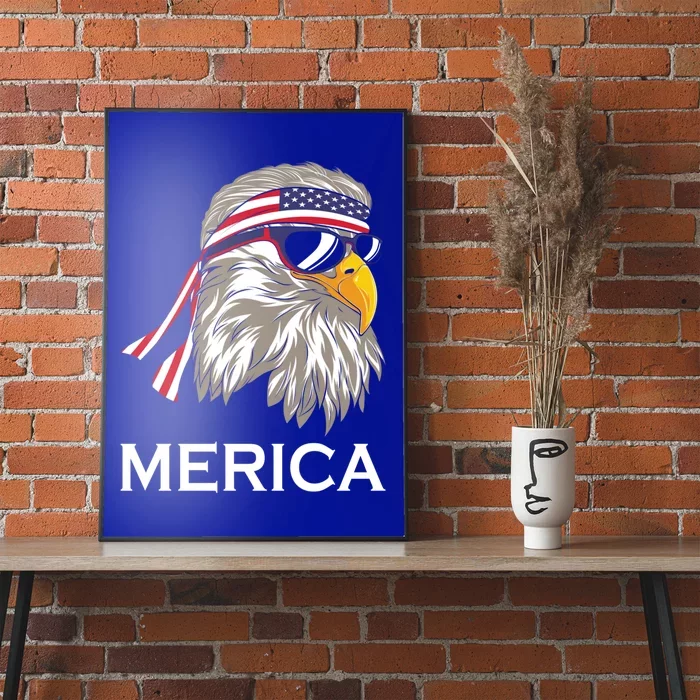 Memorial Day Merica Eagle 4th Of July Patriotic I Love Usa Great Gift Poster