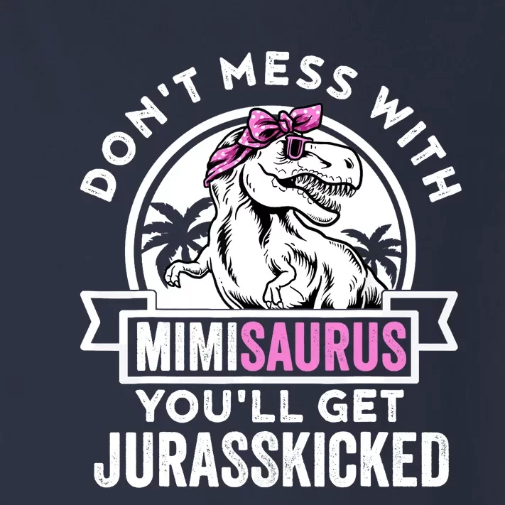 Mimisaurus Dinosaur Mimi Saurus Mother's Day Toddler Long Sleeve Shirt