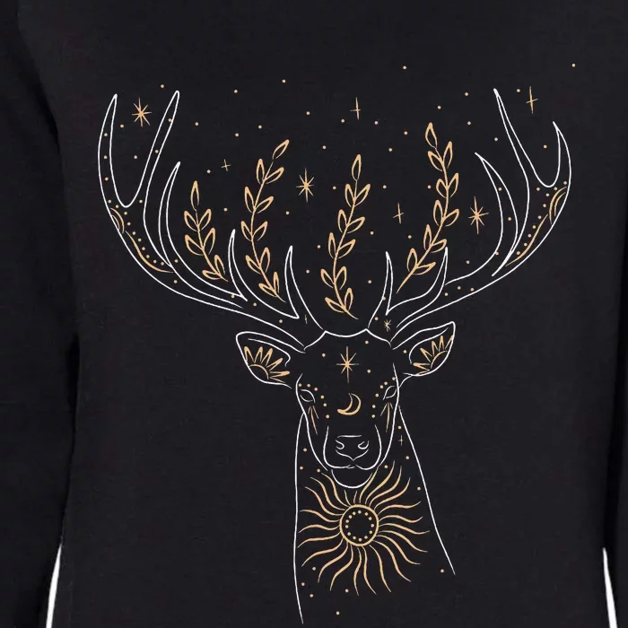 Mystic Deer Womens California Wash Sweatshirt