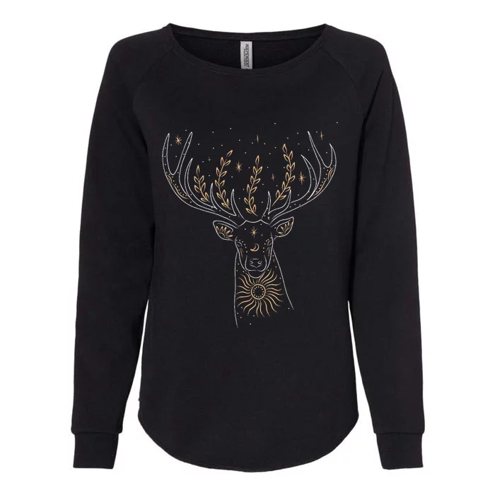 Mystic Deer Womens California Wash Sweatshirt