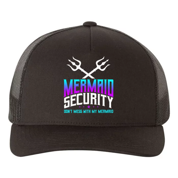 Mermaid Daddy Merdad Fathers Day Merman Dad Papa Merfolk Yupoong Adult 5-Panel Trucker Hat