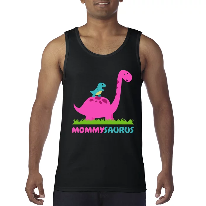 Mommysaurus Dinosaur Mommy gift Mother's Day Tank Top