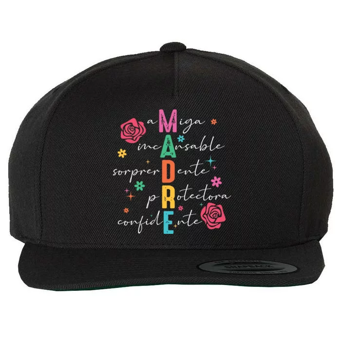 Madre Definition Wool Snapback Cap