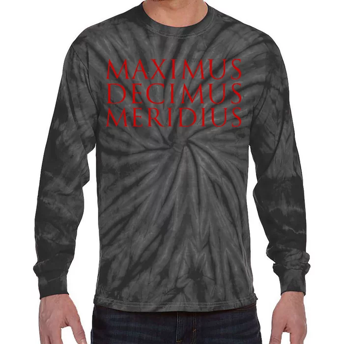 Maximus Decimus Meridius Tie-Dye Long Sleeve Shirt