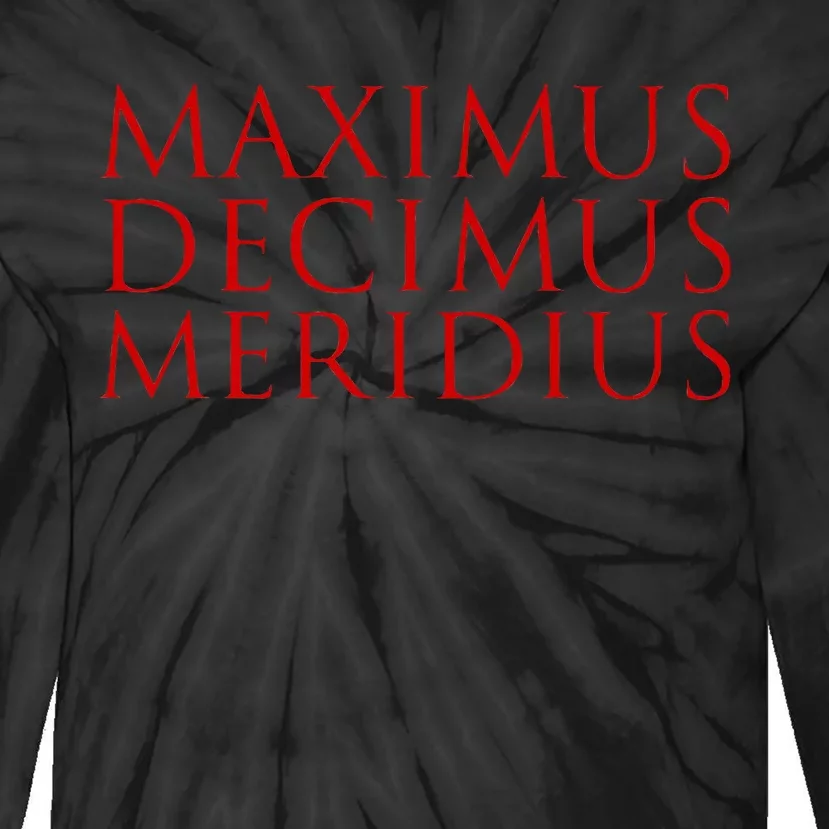 Maximus Decimus Meridius Tie-Dye Long Sleeve Shirt