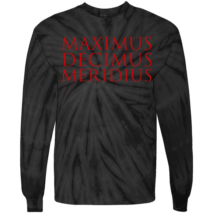 Maximus Decimus Meridius Tie-Dye Long Sleeve Shirt