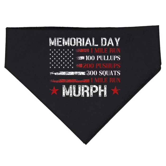 Memorial Day Murph Us Military USA-Made Doggie Bandana