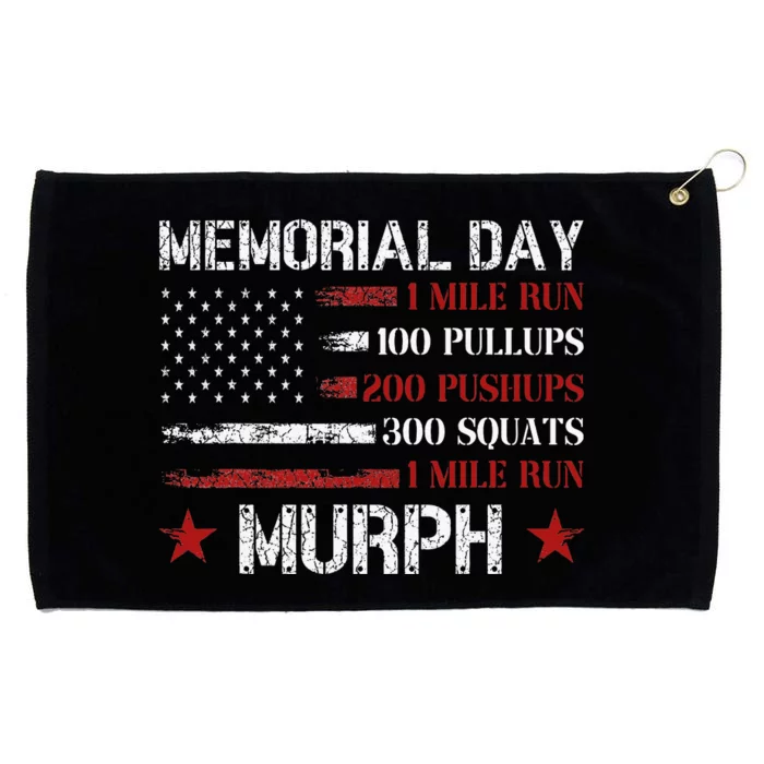 Memorial Day Murph Us Military Grommeted Golf Towel