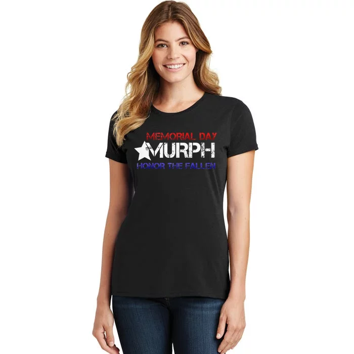 Memorial Day Murph 2024 Honor The Fallen Women's T-Shirt