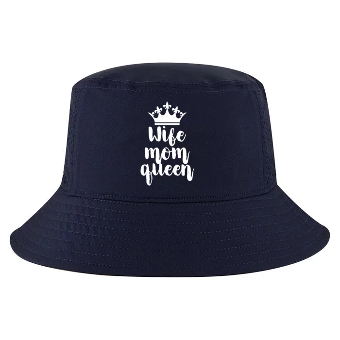 Mother's Day Mom Funny Gift Funny Gift Wife Mom Queen Gift Cool Comfort Performance Bucket Hat