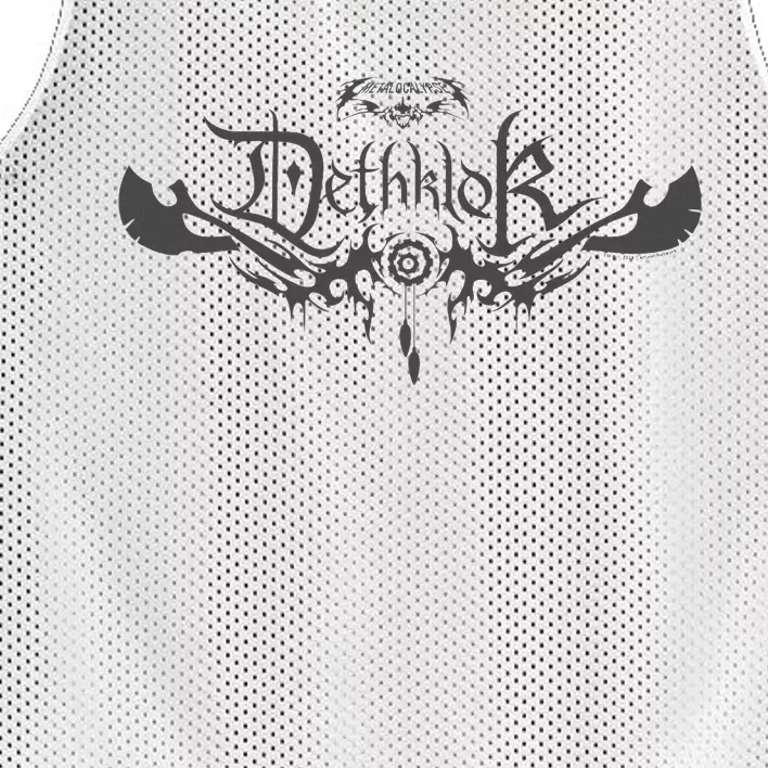 Metalocalypse Dethklok Mesh Reversible Basketball Jersey Tank