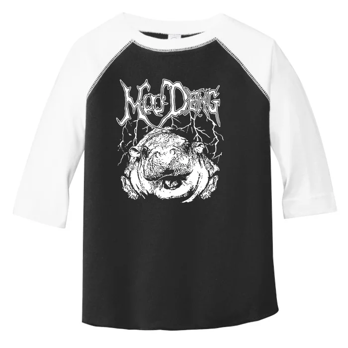 Moo Deng Metal Toddler Fine Jersey T-Shirt