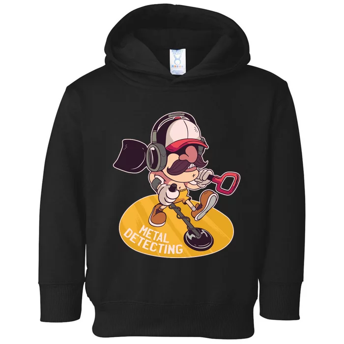 Metal Detecting Toddler Hoodie