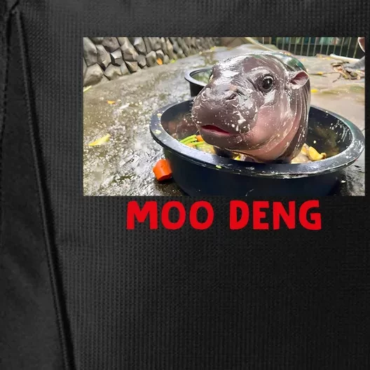 Moo Deng City Backpack