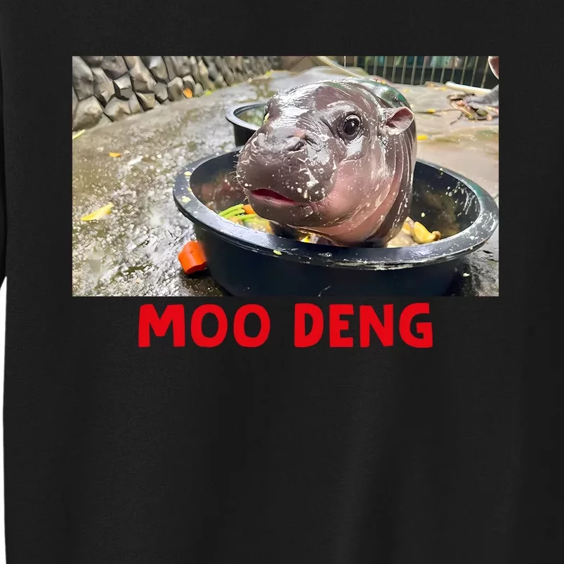 Moo Deng Tall Sweatshirt