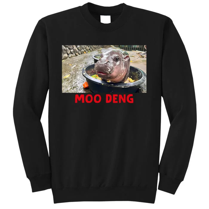 Moo Deng Tall Sweatshirt