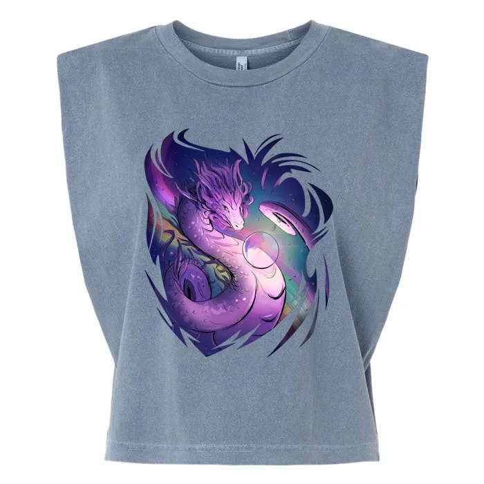 Mystical Dragon Garment-Dyed Women's Muscle Tee