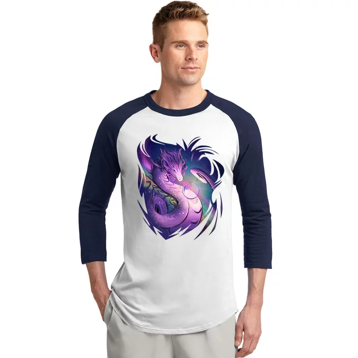 Mystical Dragon Baseball Sleeve Shirt