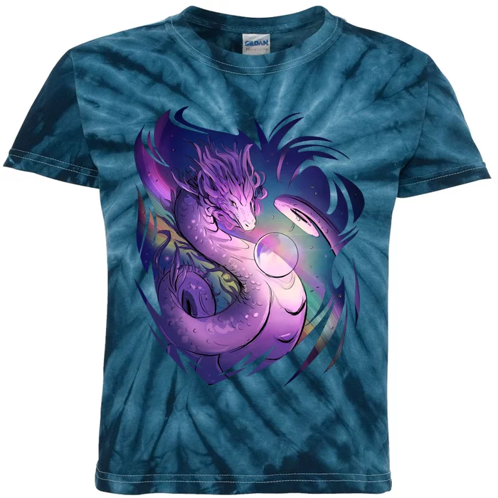 Mystical Dragon Kids Tie-Dye T-Shirt