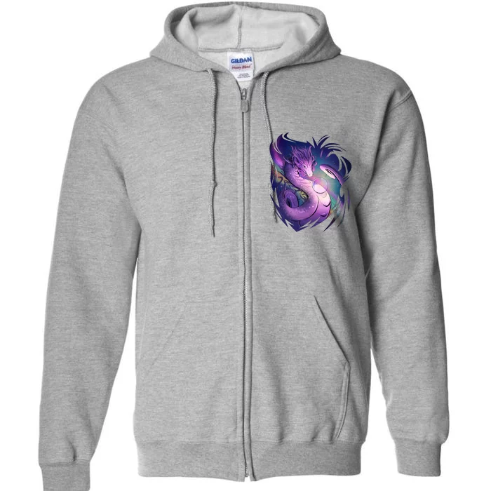 Mystical Dragon Full Zip Hoodie