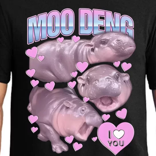 Moo Deng Pajama Set