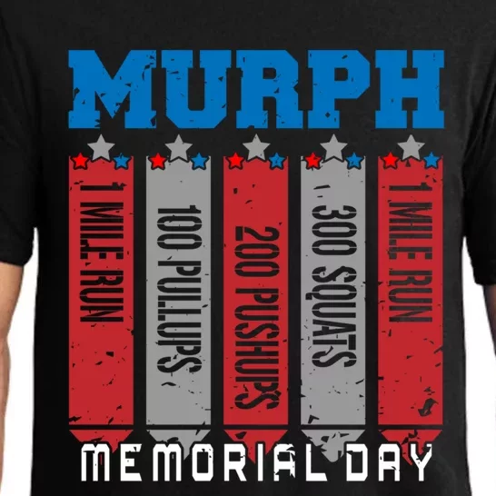 Memorial Day Murph Wod Workout Cross Fitness Fun Gift Pajama Set