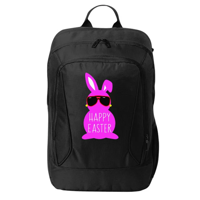 Mom Daughter Matching Happy Easter Bunny Mommy And Me Outfit City Backpack