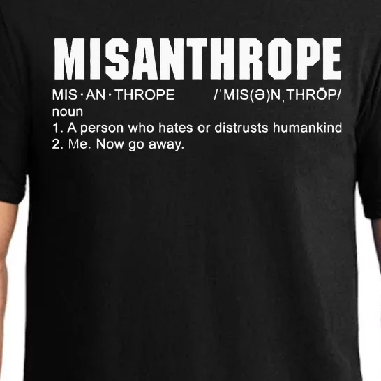 Misanthrope Definition Pajama Set