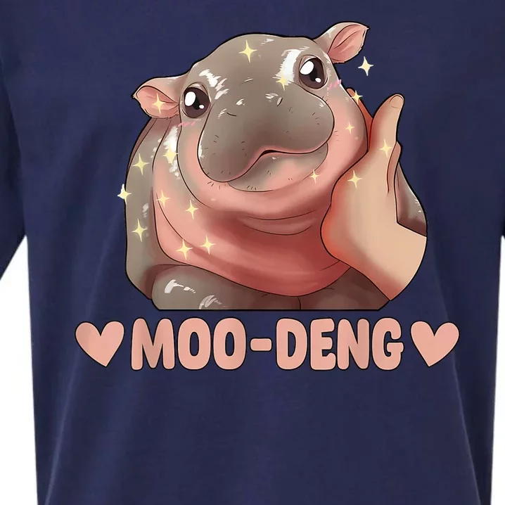 Moo Deng Sueded Cloud Jersey T-Shirt