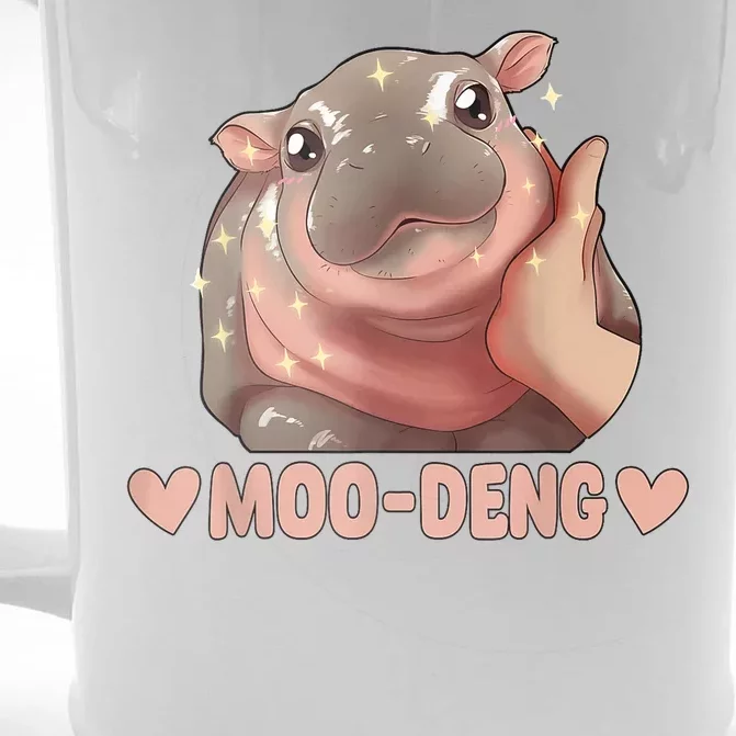 Moo Deng Front & Back Beer Stein