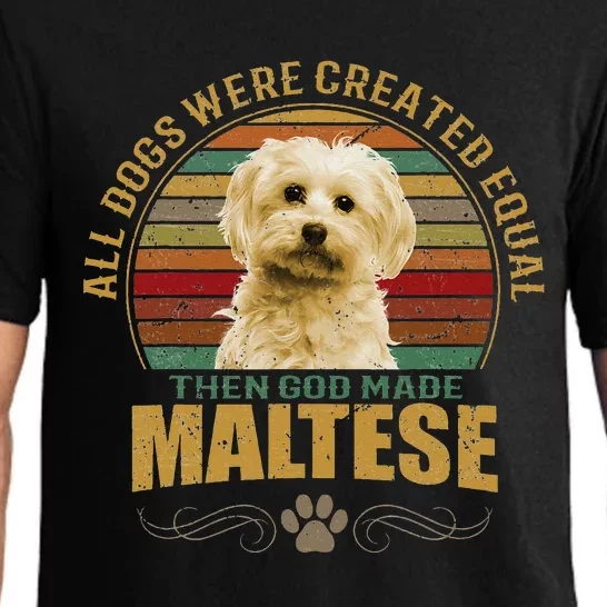 Maltese Dog Pajama Set