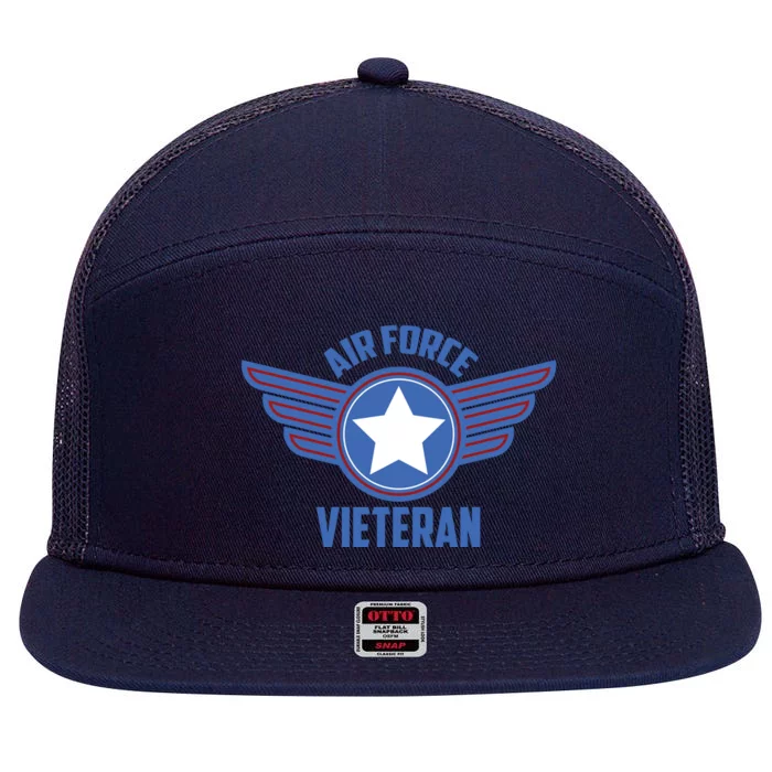 Memorial Day 7 Panel Mesh Trucker Snapback Hat