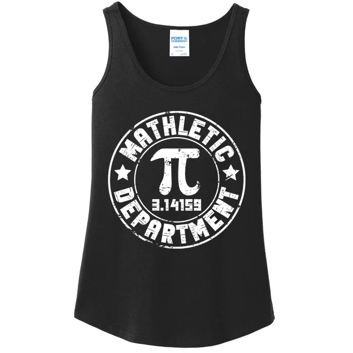 Mathletic Department Math Lover PI Day Ladies Essential Tank