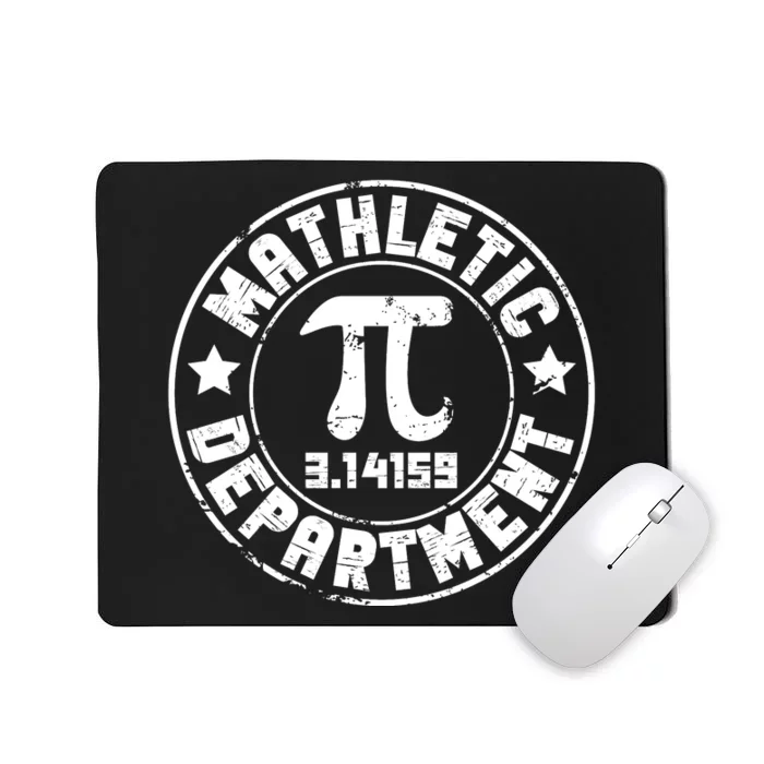 Mathletic Department Math Lover PI Day Mousepad