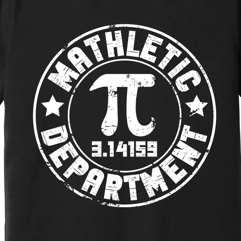 Mathletic Department Math Lover PI Day Premium T-Shirt