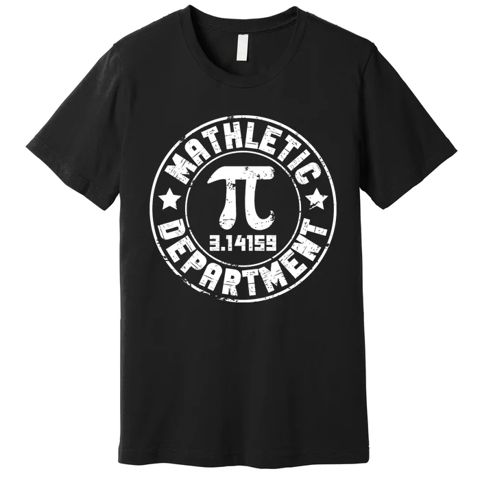 Mathletic Department Math Lover PI Day Premium T-Shirt