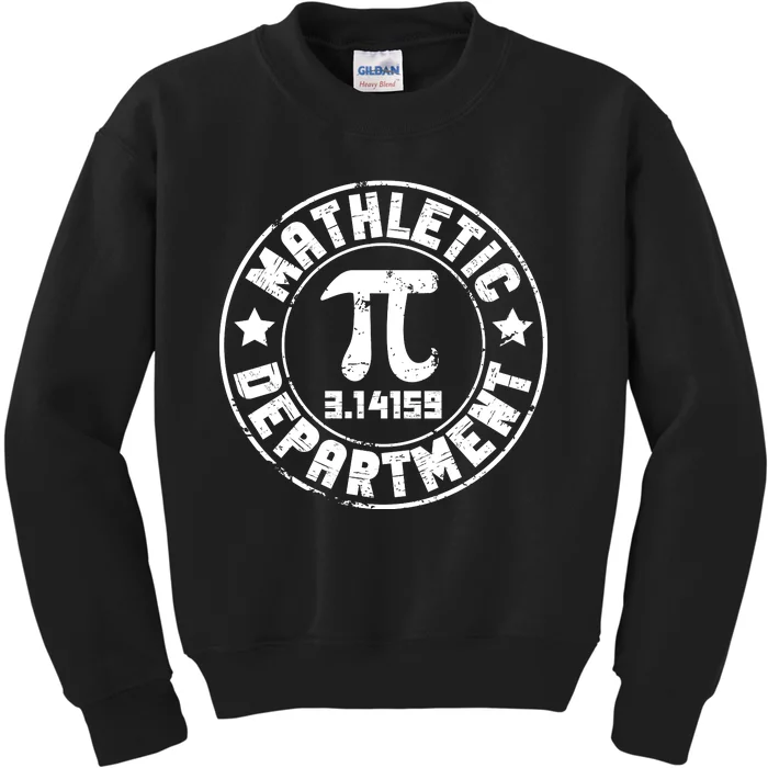 Mathletic Department Math Lover PI Day Kids Sweatshirt