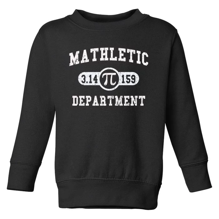 Mathletic Department Toddler Sweatshirt