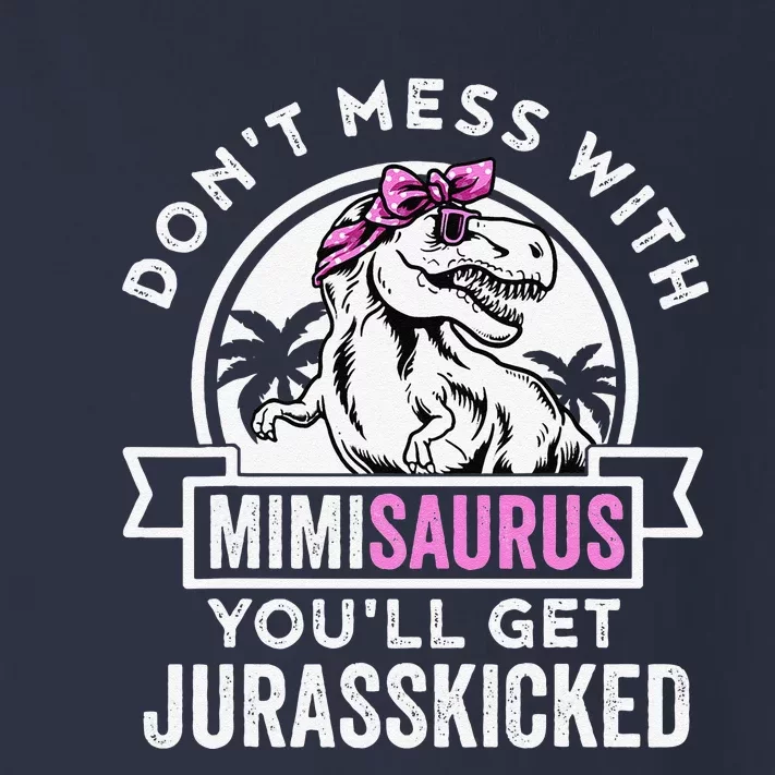 Mimisaurus Dinosaur Mimi Saurus Mother's Day Toddler Long Sleeve Shirt