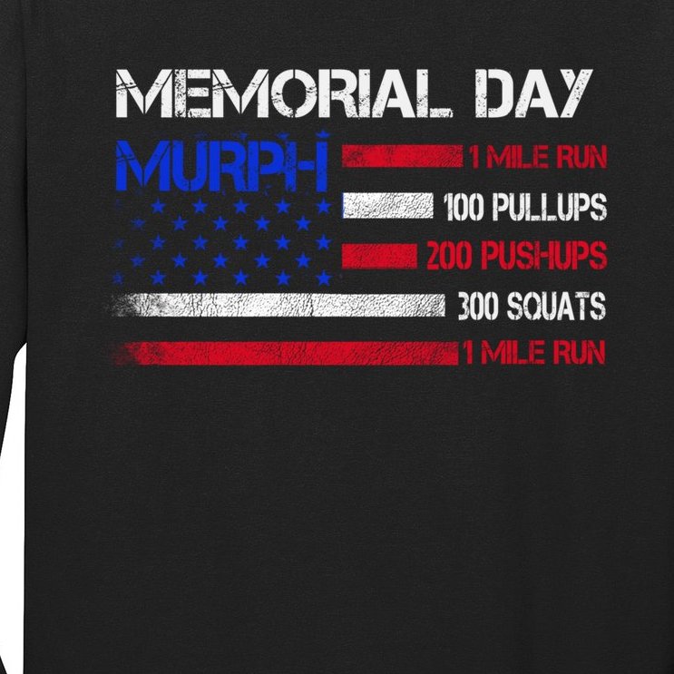 Memorial Day Murph Gift Us Military Gift Long Sleeve Shirt