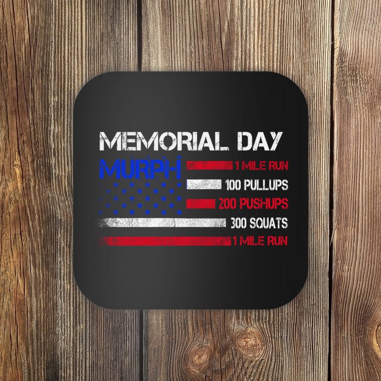 Memorial Day Murph Gift Us Military Gift Coaster