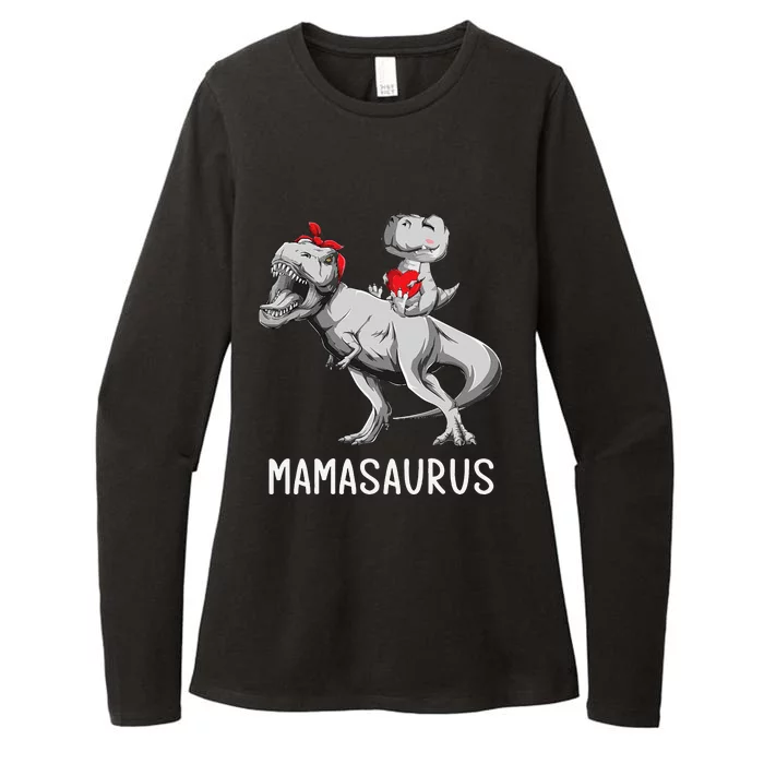 MotherS Day Mom Mamasaurus Dinosaur Mama T Rex Saurus Womens CVC Long Sleeve Shirt