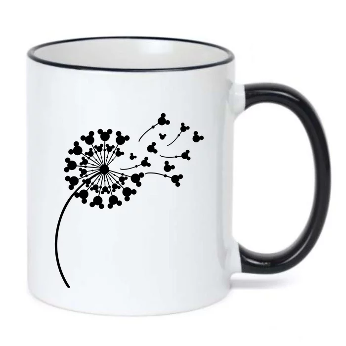 Mickey Dandelion Black Color Changing Mug