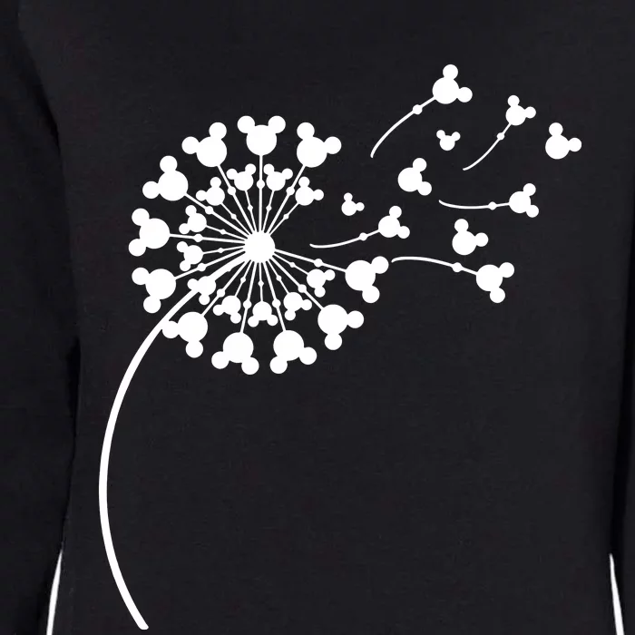 Mickey Dandelion Womens California Wash Sweatshirt