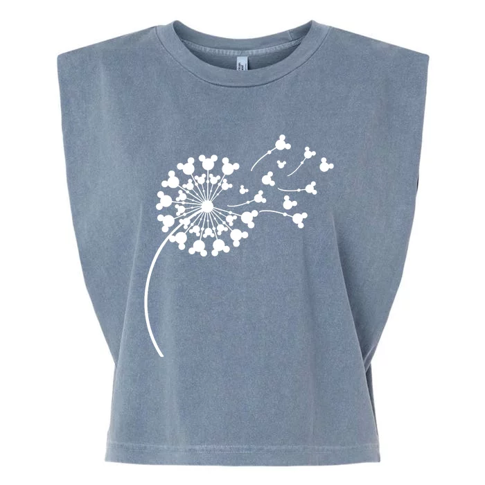 Mickey Dandelion Garment-Dyed Women's Muscle Tee