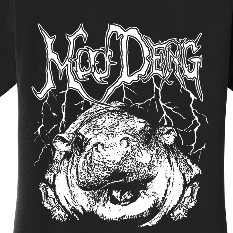 Moo Deng (Metal) Women's T-Shirt