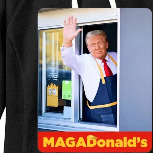 Maga Donalds Women's Fleece Hoodie