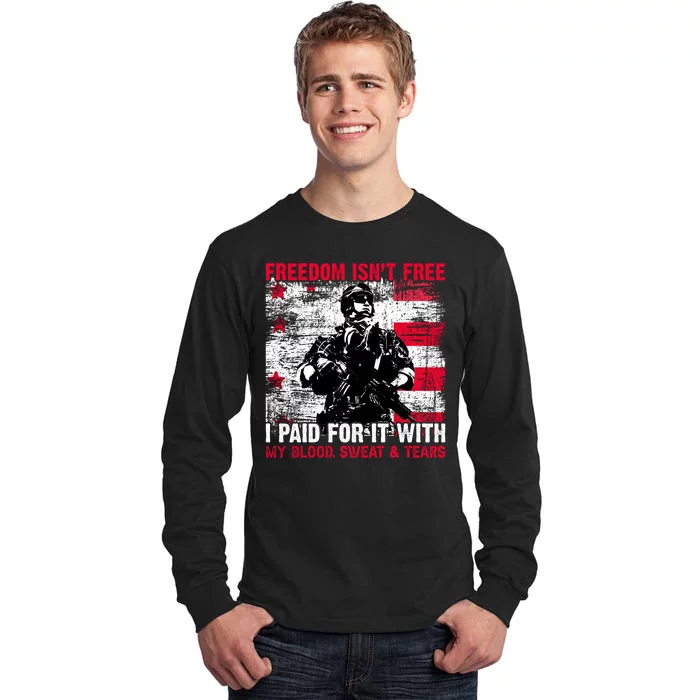 Memorial Day Tall Long Sleeve T-Shirt